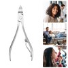 Unique Bargains 1 Set Nail Clippers Set Professional Nail Clipper Kit for Travel or Home Silver Tone Stainless Steel - 2 of 4