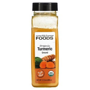 California Gold Nutrition Foods, Organic Turmeric, Ground, 17.5 oz (496 g) - 1 of 3