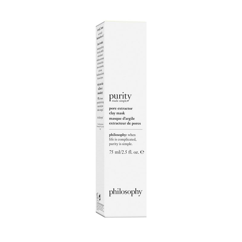 philosophy Purity Made Simple Pore Extractor Exfoliating Clay Mask - 2.5 fl oz - Ulta Beauty, 4 of 9