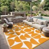 Lahome New Style Series Outdoor Plastic Straw Rug-Waterproof Reversible Mat for Patio, Backyard, Camping, RV Awning - 2 of 4
