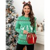 Ugly Christmas Sweater for Women Funny Holiday Sweaters Tacky Christmas Sweaters Snowman Sweatshirts - 3 of 4