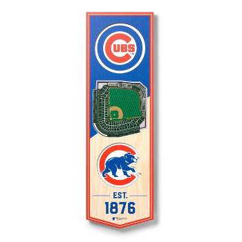 MLB Chicago Cubs 6"x19" Stadium Banner