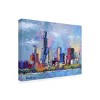 Trademark Fine Art - Richard Wallich Chicago 5 Matted Framed Art - 2 of 4