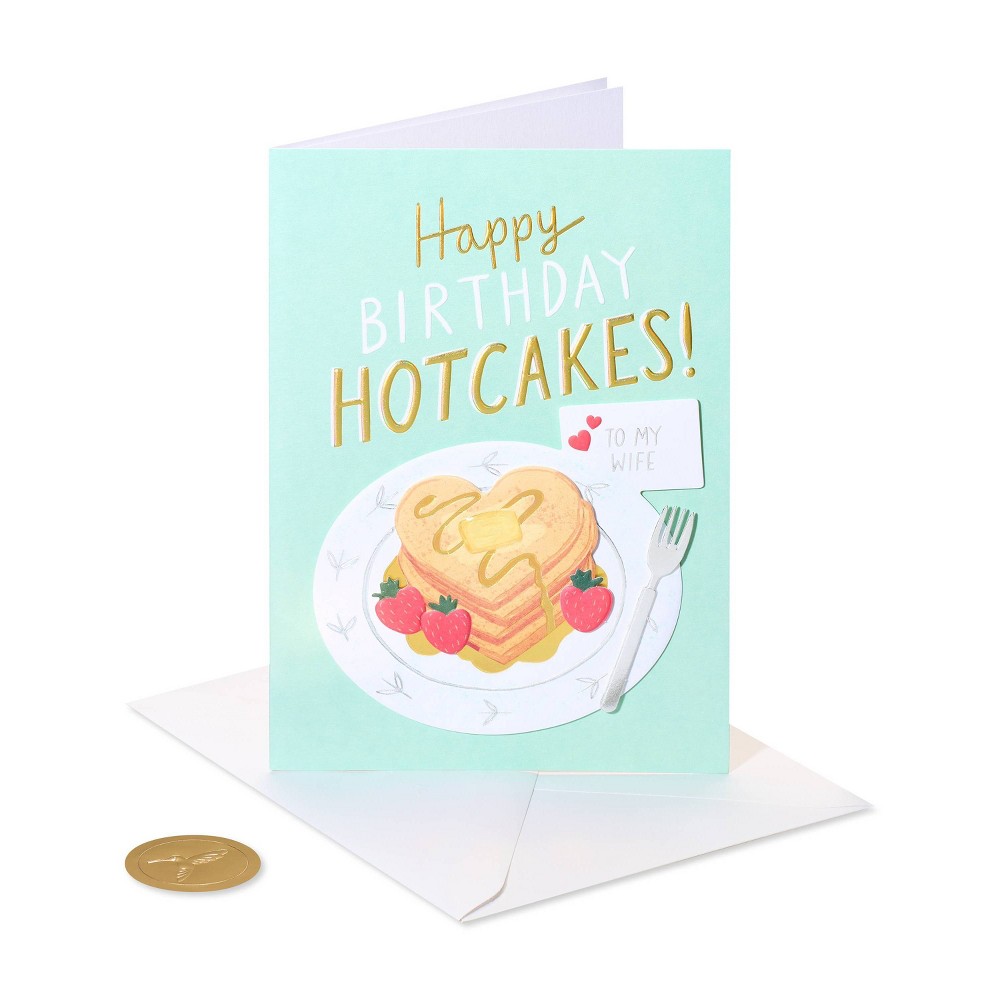 Photos - Envelope / Postcard Card Wife Birthday Pancakes - PAPYRUS