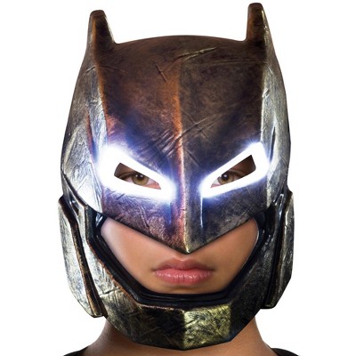 Rubies Boys Batman V Superman: Dawn Of Justice Armored Batman Light Up Mask for Kids