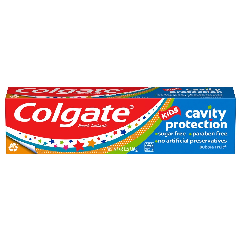 Photos - Toothpaste / Mouthwash Colgate Kids Cavity Protection Toothpaste Bubble Fruit - 4.6oz 