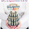 Big Dot of Happiness Happy Grandparents Day - DIY Grandma & Grandpa Party Money Holder Gift - Cash Cake - 2 of 4