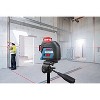 Bosch GLL3-300 360⁰ Three-Plane Leveling and Alignment-Line Laser for Home Improvement Projects, Red Beam - 4 of 4