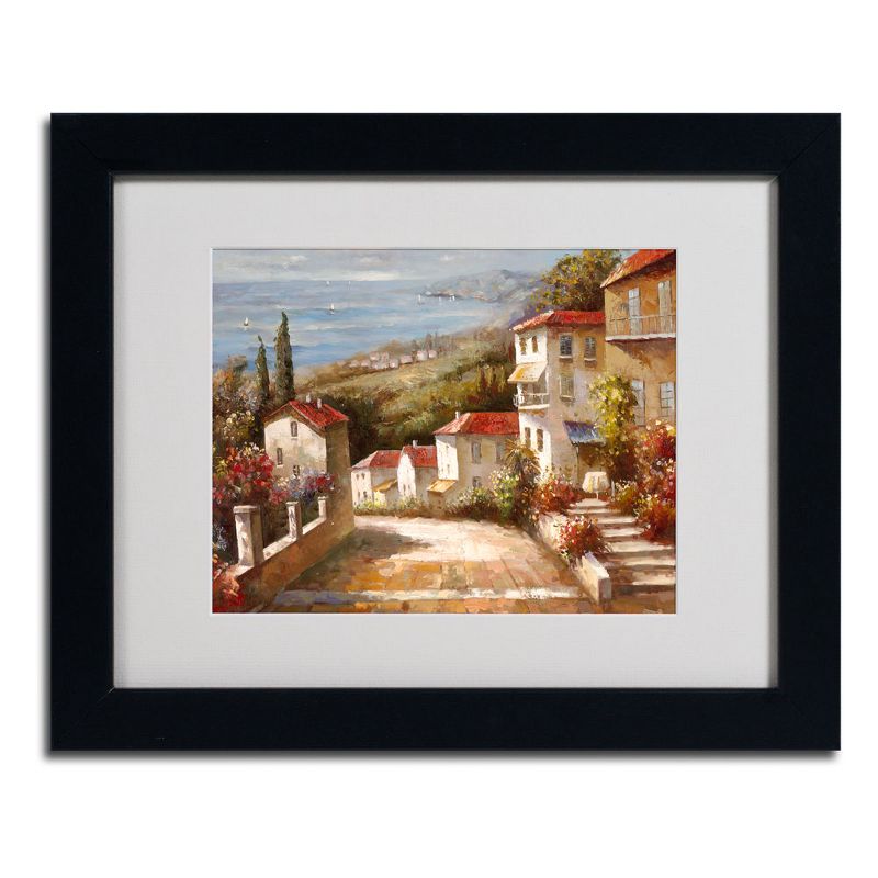 Trademark Fine Art - Joval 'Home In Tuscany' Matted Framed Art, 2 of 4