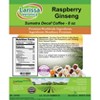 Larissa Veronica Raspberry Ginseng Sumatra Decaf Coffee (Gourmet, Naturally Flavored, Whole Coffee Beans) (8 oz, ZIN: 567892) - 2 of 4
