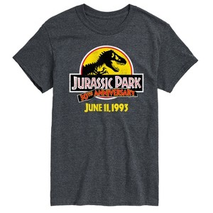 Men's - Jurassic Park - 30Th Logo Short Sleeve Graphic T-Shirt - 1 of 4