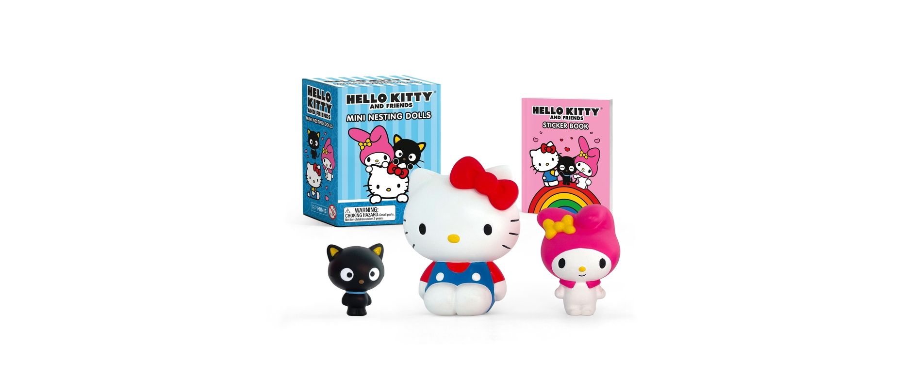 Hello Kitty and Friends Mini Nesting Dolls - (Rp Minis) by  Running Press (Paperback)