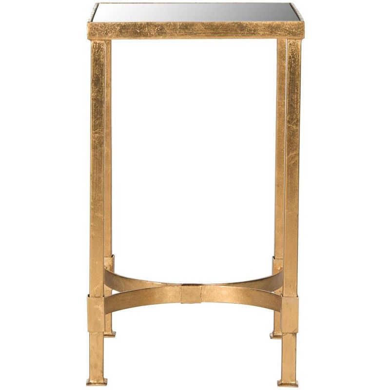 Halyn End Table - Gold/Mirror - Safavieh., 1 of 5