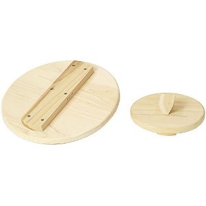 Lehman's Wooden Cover Lid for Pickling and Fermentation Crocks, Pickle and Ferment Your Own Sauerkraut, Pickles and Other Vegetables - 1 of 3