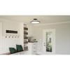 Quoizel Lighting Outskirts 1 - Light Semi-Flush Mount in  Earth Black - 2 of 4