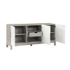 Treasure Trove Accents 3 Door Credenza Lone Elm Gray/White - 3 of 4