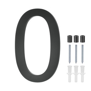 Unique Bargains Durable Acrylic Waterproof 3D Floating Appearance House Numbers 1 Pc - 1 of 4
