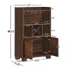 Gulches WINE CABINET,Kitchen Pantry Storage Cabinet for Kitchen, Dining Room, Living Room, Laundry - 4 of 4