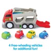 Kidoozie Lights 'n Sounds Transporter Truck Ages 18 months + Car Carrier Hauler Toddler Preschool - 3 of 4
