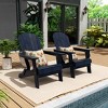 WestinTrends Tuscany HIPS¬¨‚Ä†Outdoor¬¨‚Ä†Patio¬¨‚Ä†Folding¬¨‚Ä†Adirondack¬¨‚Ä†Chair (Set of 2) - 2 of 4