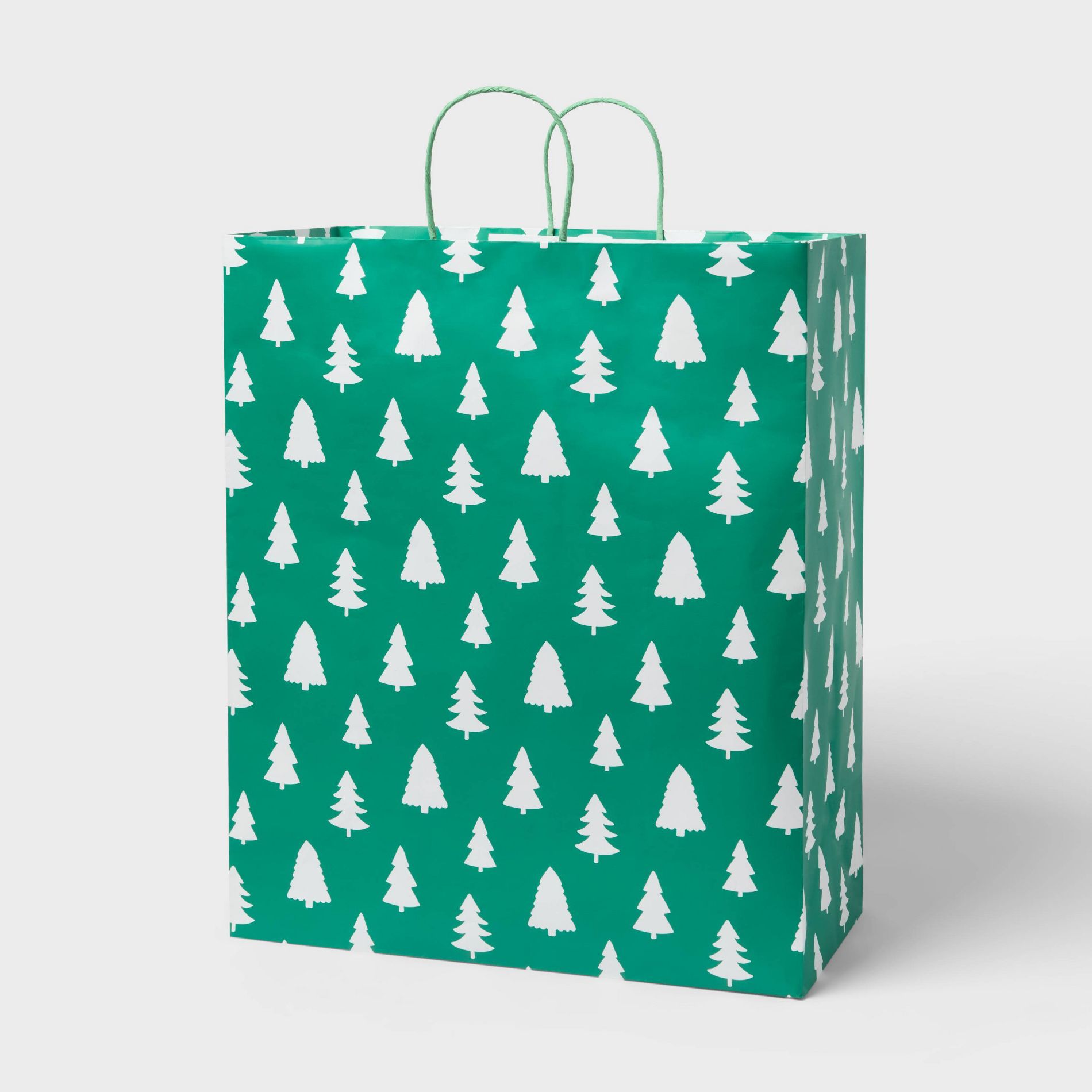 XXL Christmas Tree Gift Bag Green/White - Spritz™