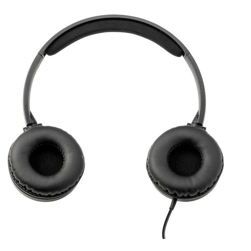 Monoprice Hi-Fi Lightweight On-Ear Headphones With In-Line Play/Pause Controls And Built-In Microphone, 5 of 6
