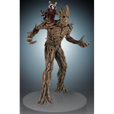 rocket and groot figure