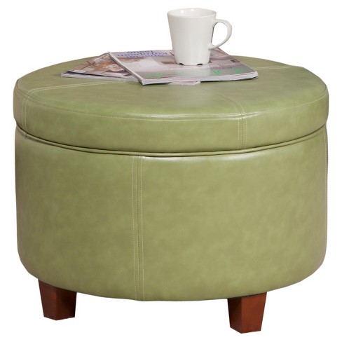 Storage deals stool green