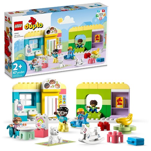 Lego Duplo Train Car Set Toddler Educational Building 6 Piece Play Set New