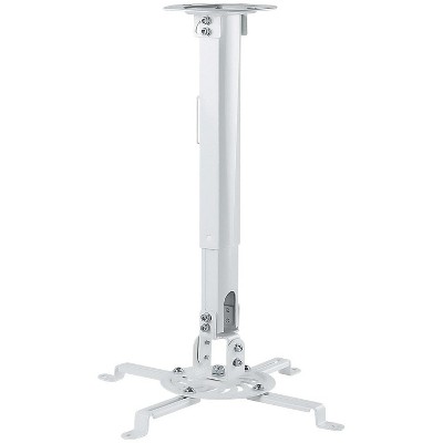 Mount-It! Universal Projector Ceiling Mount - 15" to 22.8" Height Adjustment | holds up to 30 lbs | MI-606B - Thumbnail 3