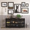 Hudson and Canal Arc Floor Lamp with Glass Shade - 4 of 4
