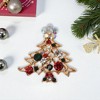 Unique Bargains Christmas Brooches YNCP736-1 Alloy Dripping Wax Multicolor 1 Pc - 2 of 4