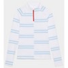 Women's OFFSET STRIPE TECH JERSEY QUARTER ZIP PULLOVER - G/Fore - 4 of 4