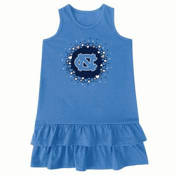NCAA North Carolina Tar Heels Toddler Girls' Ruffle Dress