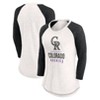 MLB Colorado Rockies Women's White 3/4 Sleeve Fashion T-Shirt - 3 of 3