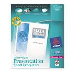Avery Top-Load Poly Sheet Protectors Heavy Letter Diamond Clear 200/Box 74400