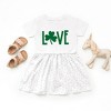 The Juniper Shop Love Clover Toddler Graphic Dress - 2 of 3