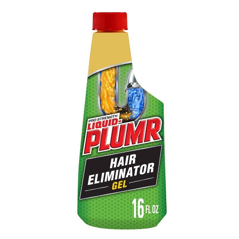 Liquid-Plumr Pro-Strength Clog Remover Hair Clog Eliminator - 16 fl oz, 1 of 7