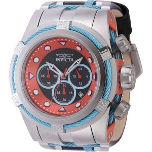 Invicta 43789 Men's Bolt Zeus Chrono Black and Blue Strap Watch - 1 of 2