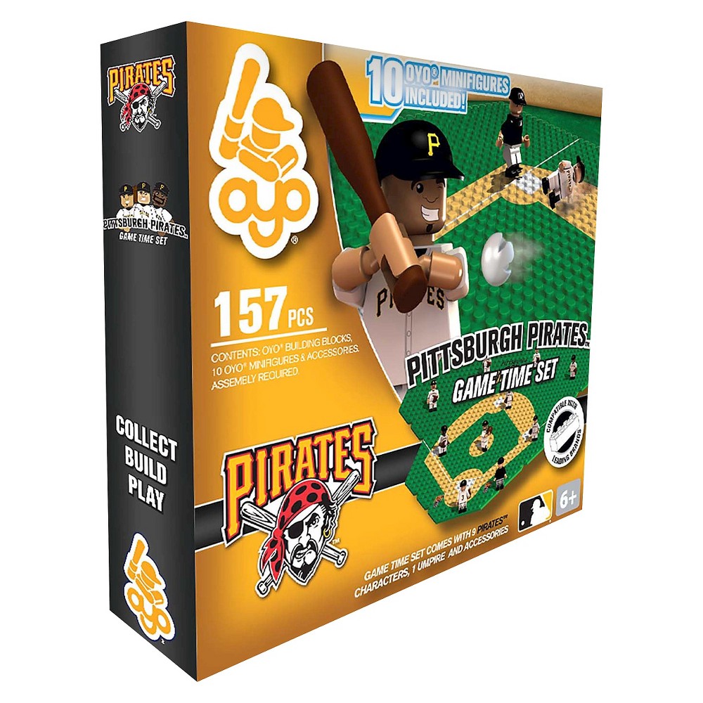 UPC 888914045085 product image for OYO Sports Game time Set 157 Piece Building Blocks - Pittsburgh Pirates | upcitemdb.com