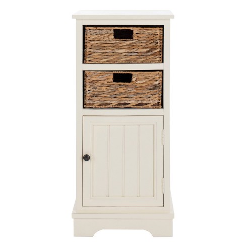 Decorative Storage Cabinets Wht Safavieh Target