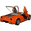 Volkswagen Nardo W12 Show Car Orange 1/18 Diecast Model Car by Motormax - 4 of 4