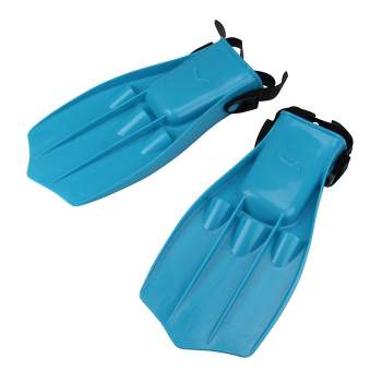U.s. Divers Proflex Ii Slip On Vented Blade Snorkeling Diving Swimming Fins,  Extra Large (men's 11.5/women's 13), Blue And Gray : Target
