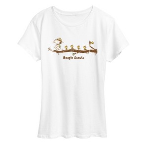 Women's - Peanuts - Beagle Scouts Short Sleeve Graphic T-Shirt - 1 of 4