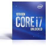 Intel Core i7-10700K Unlocked Desktop Processor - 8 cores & 16 threads - 16MB Intel Smart Cache - Up to 5.10 GHz Turbo Speed - Intel UHD Graphics 630
