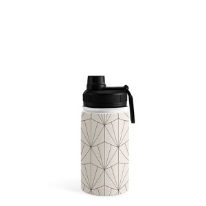 Colour Poems Gisela Geometric Line Pattern I Water Bottle - Society6 - 1 of 4