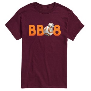 Men's Star Wars: The Force Awakens BB8 Short Sleeve Graphic T-Shirt - Maroon - 2 X-Large - 1 of 4