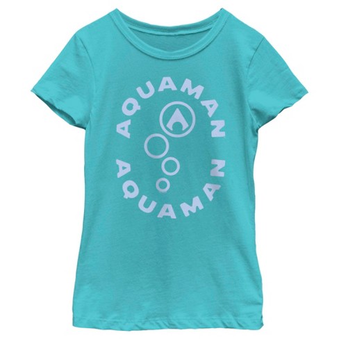 Girl's Aquaman King Bubbles T-Shirt - image 1 of 4