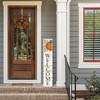 Courtside Market Hello Fall & Welcome Santa I 9x48 Double-Sided Porch Sign - 2 of 3