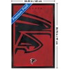 Trends International NFL Atlanta Falcons - Logo 25 Framed Wall Poster Prints - 3 of 4
